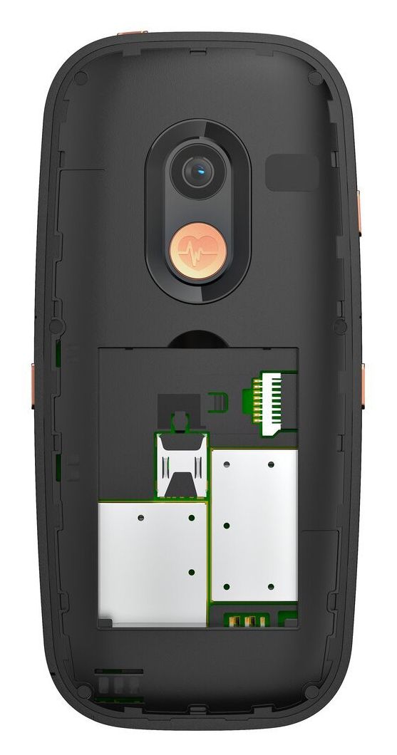 GL695 4G Smartphone 5,87 cm (2.31 Zoll) 2 MP Single SIM  (Schwarz) 