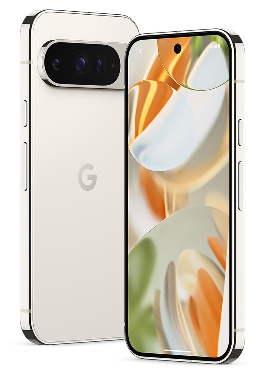 Pixel 9 Pro 256 GB 5G Smartphone 16 cm (6.3 Zoll) Android 50 MP Dreifach Kamera Dual Sim (Porcelain) 