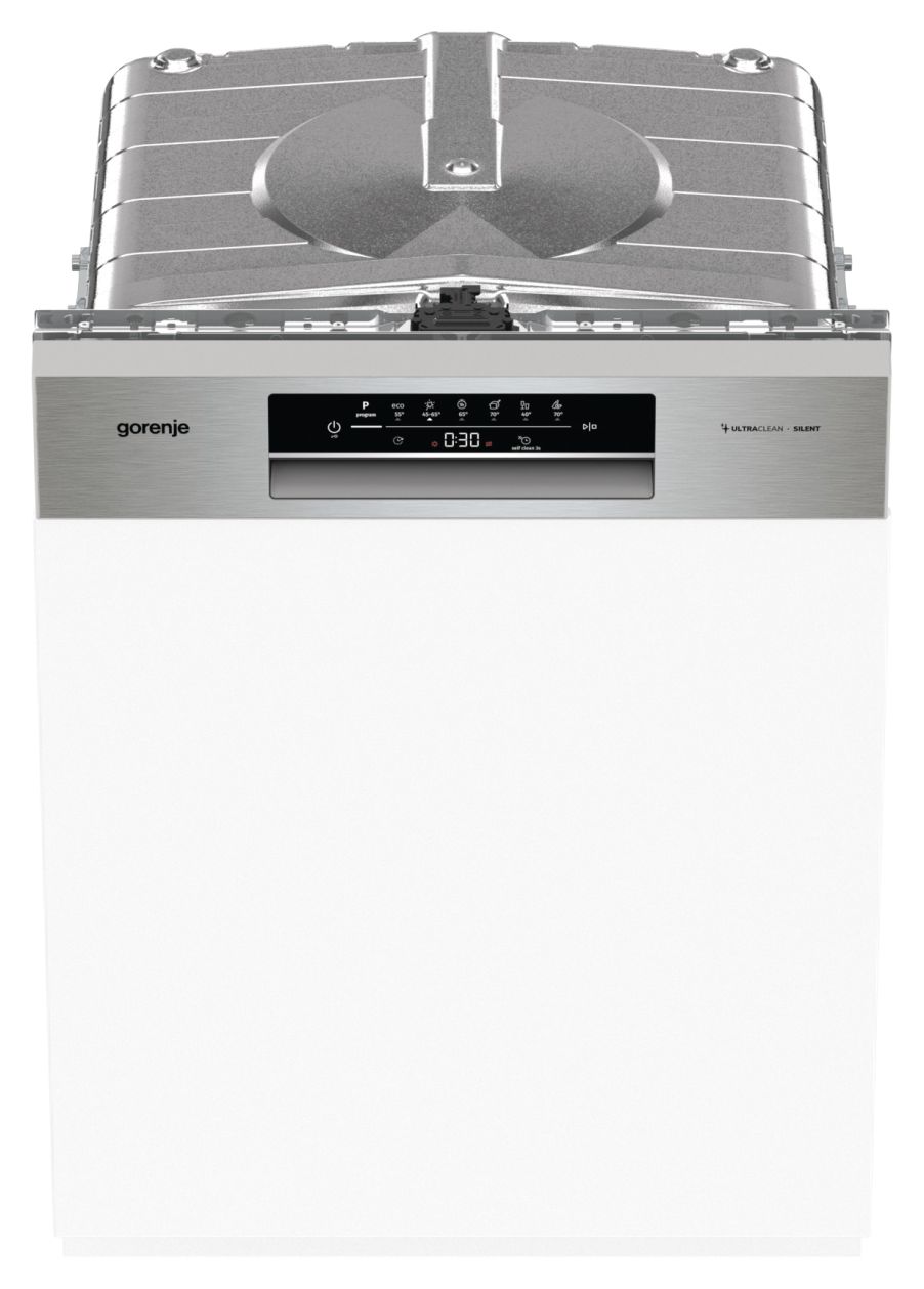 GI643D90X 60 cm Geschirrspüler teilintegriert (ohne Front) Leise 16 Maßgedecke aquaStop Funktion 