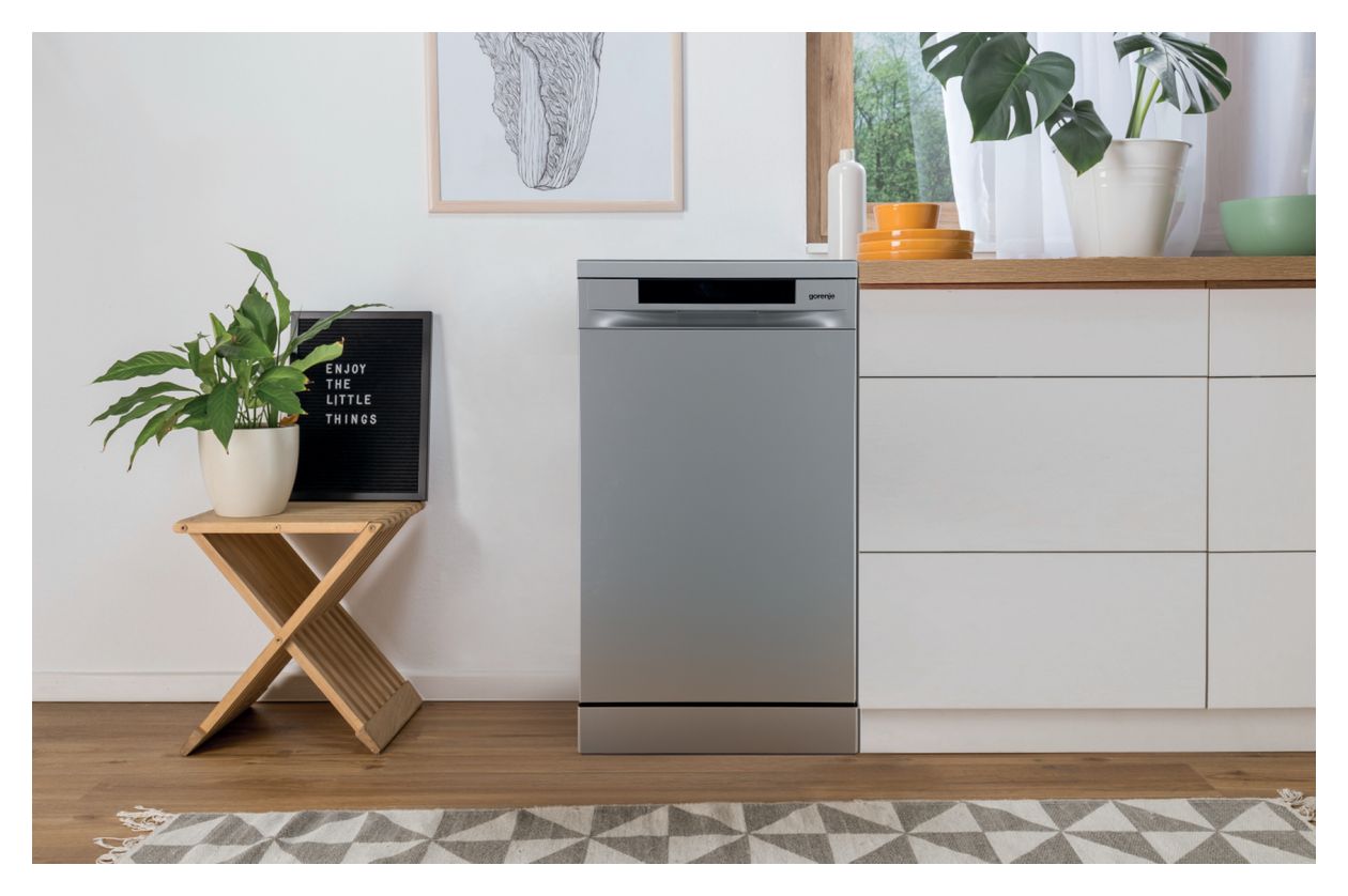 GS541C10X 45 cm Geschirrspüler freistehend Leise 10 Maßgedecke aquaStop Funktion 