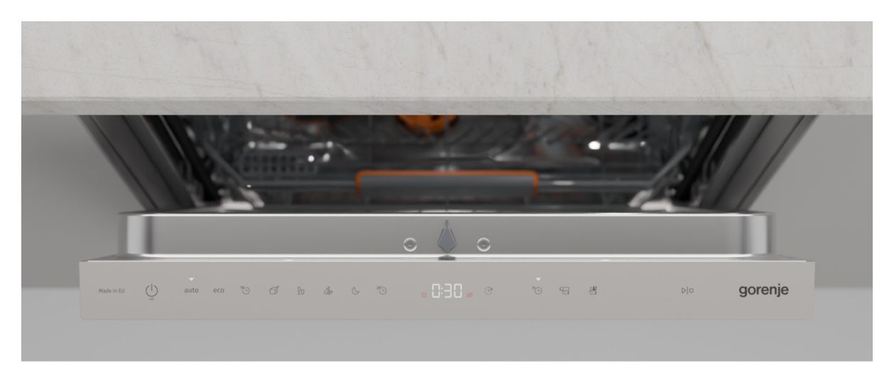 GU663A67X 60 cm Geschirrspüler unterbaufähig Sehr leise 16 Maßgedecke aquaStop Funktion Auto Open 