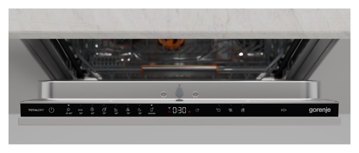 GV673A65 60 cm Geschirrspüler unterbaufähig Sehr leise 14 Maßgedecke aquaStop Funktion 