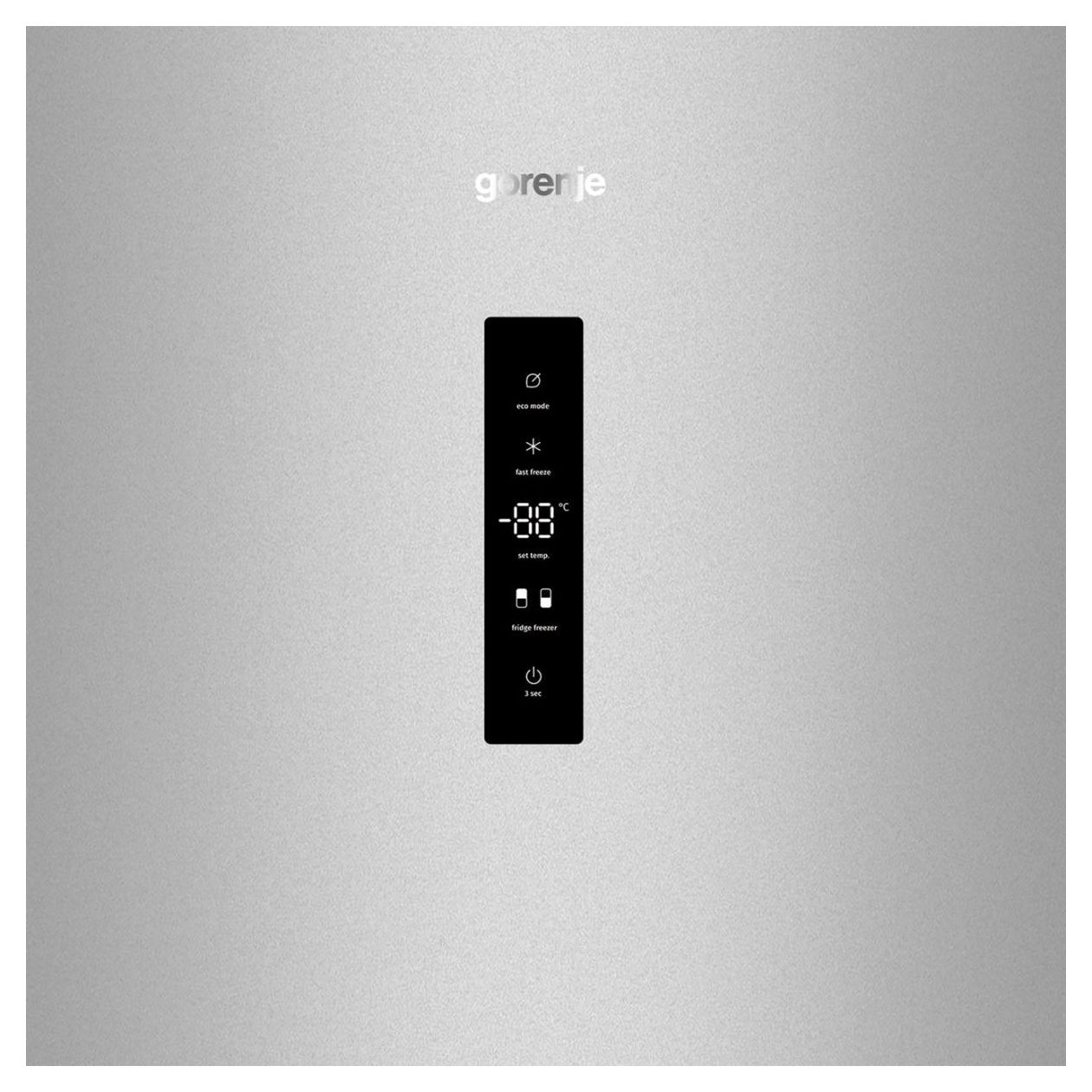 NRK619CAXL4 304 l / 97 l Kühl-Gefrierkombi freistehend NoFrost 155 kWh Jahr  (Grau) 
