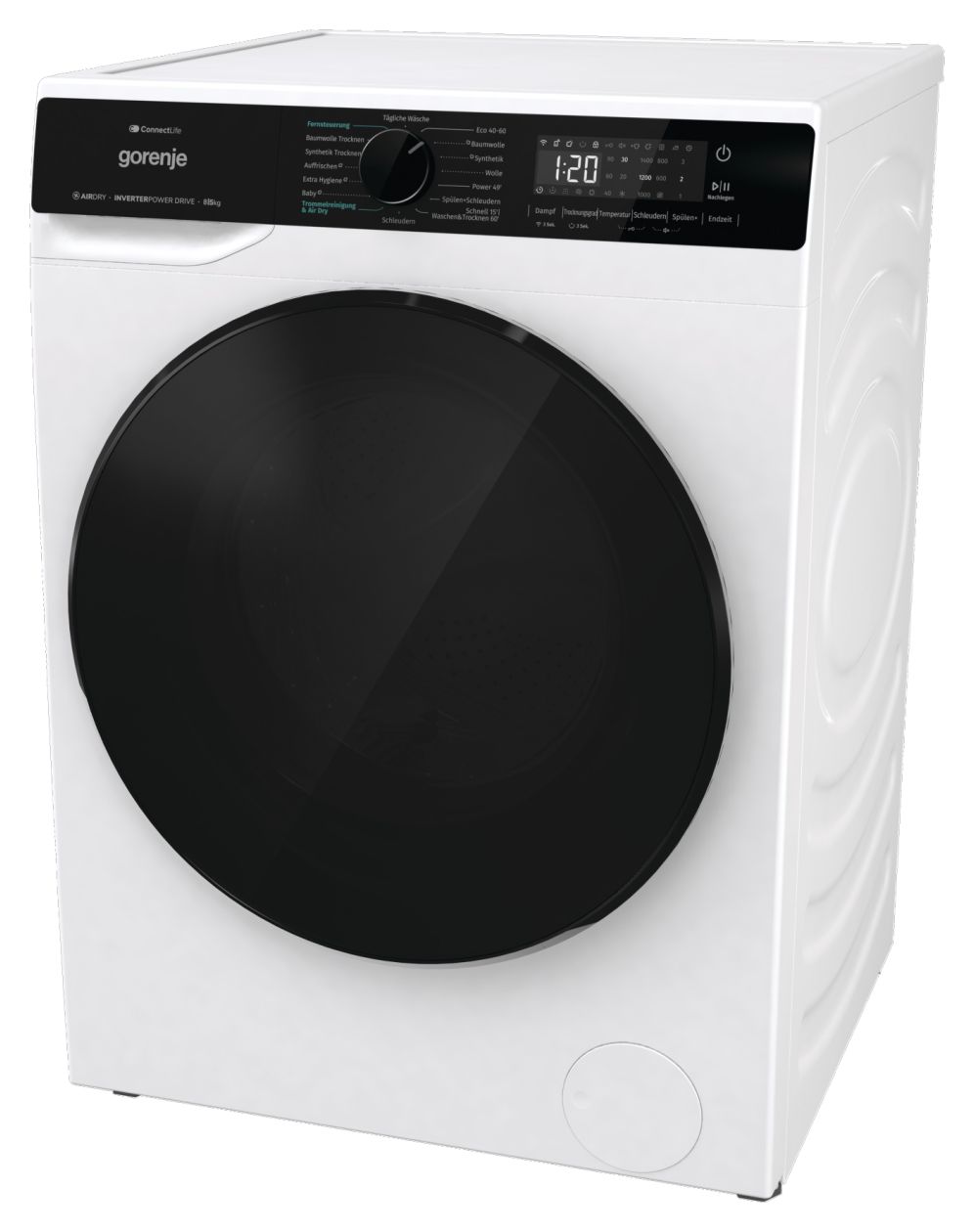 WD2PA854ADW/DE 8 kg 5 kg Kondensations Waschtrockner 1400 U/min 