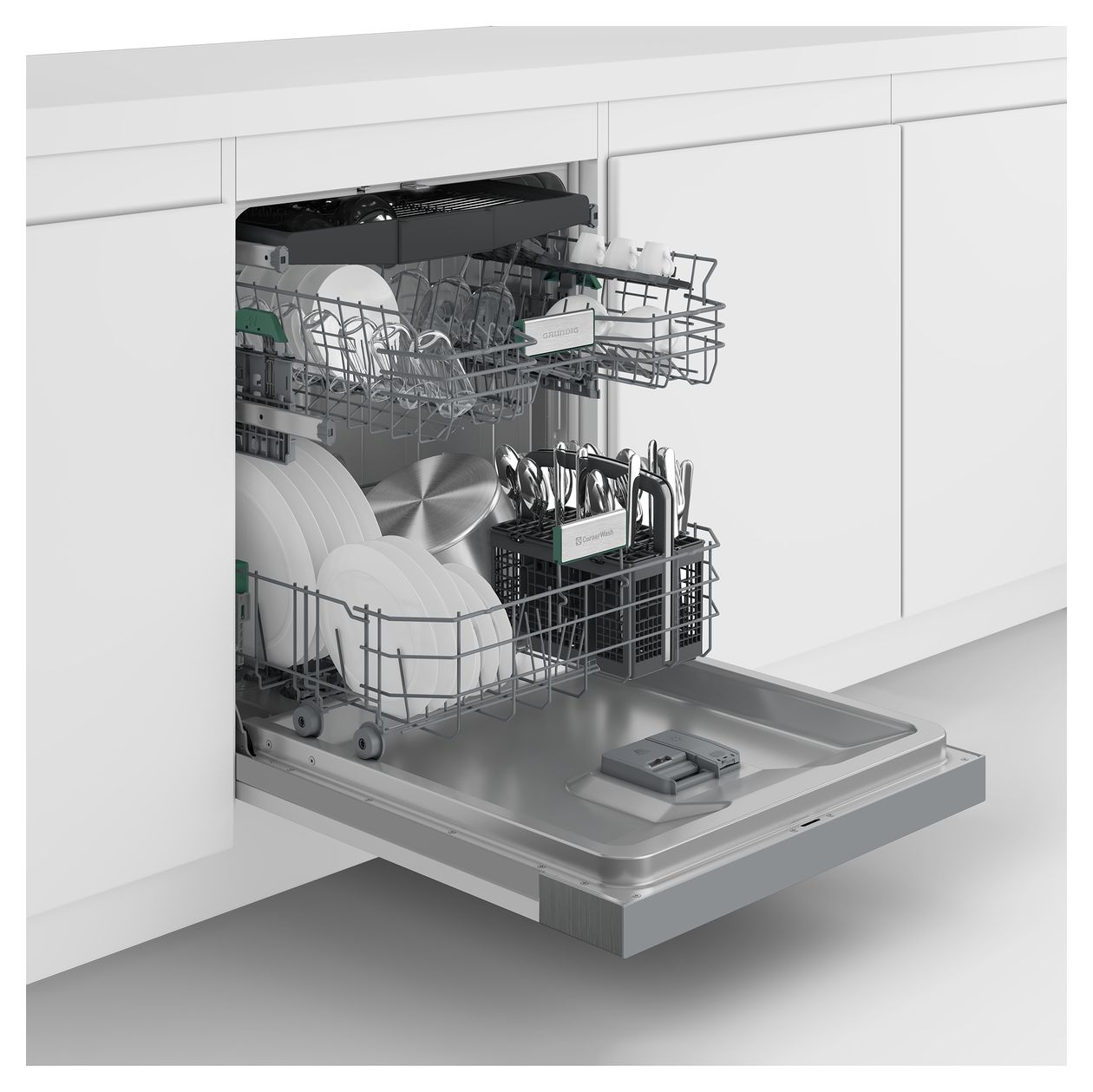 GNIP4420X 60 cm Geschirrspüler integriert (ohne Front) Sehr leise 15 Maßgedecke Restwärme 