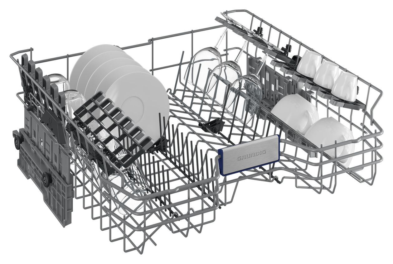 GNSP4630XB 60 cm Geschirrspüler integriert (ohne Front) Sehr leise 16 Maßgedecke Restwärme 