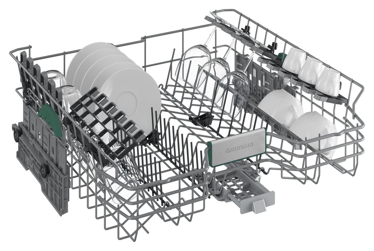 GNVP4432PW 60 cm Geschirrspüler vollintegriert (ohne Front) Sehr leise 14 Maßgedecke Turbo-Trocknen 