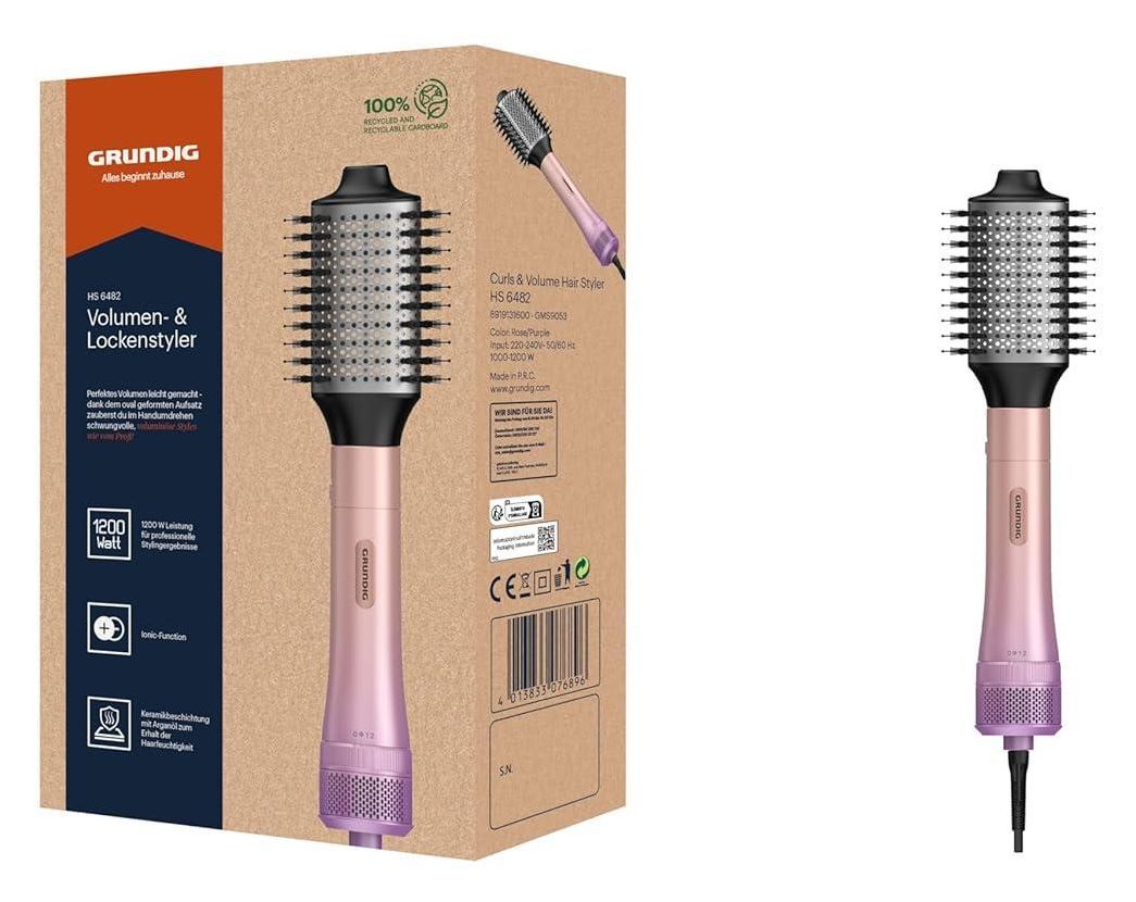 HS6482 Warmluftbürste 1200 W  (Pink, Violett) 