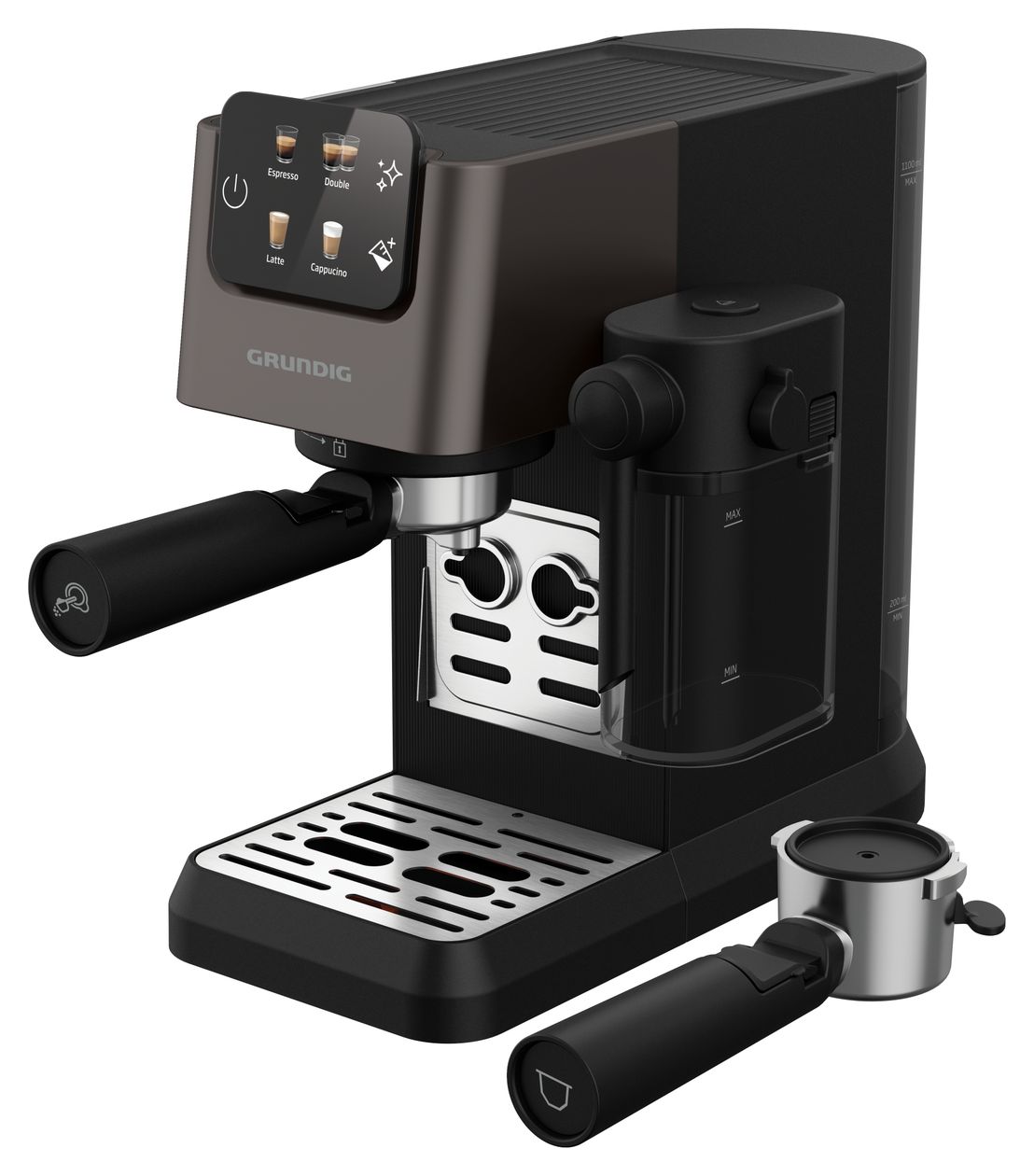 KSM6430 Delisia Siebträger Kaffeemaschine 1350 W  (Anthrazit) 
