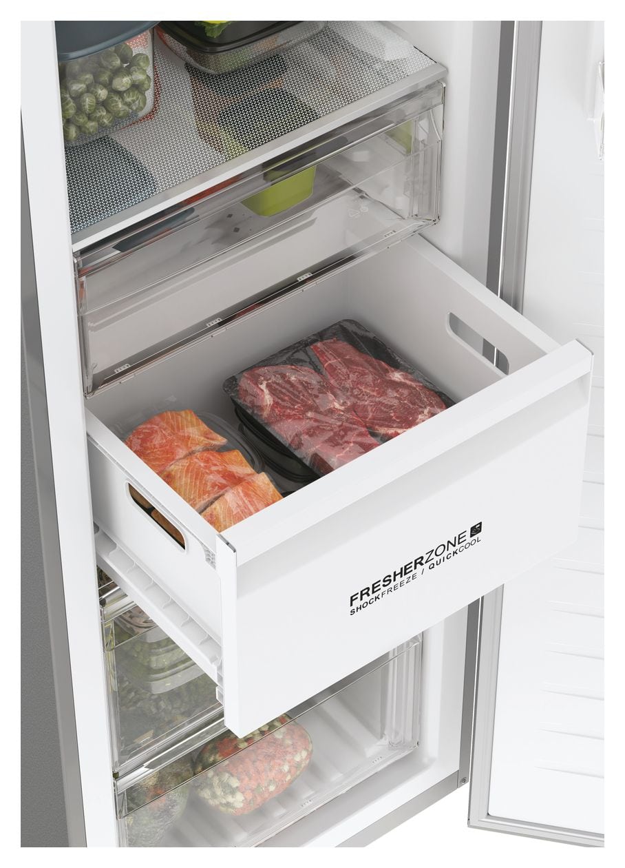 H3F330SEH1 330 l Gefrierschrank 266 kWh Jahr NoFrost  (Grau) 