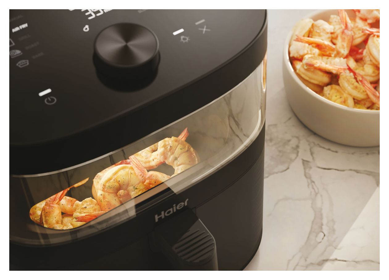 HAF5TWA011 Heißluftfritteuse 6,5 l 2000 W  (Schwarz) 