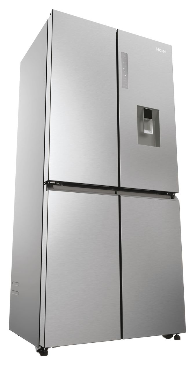 HCR3818EWMM Side-by-Side Kühl-/ Gefrierkombination 307 l / 156 l 290 kWh NoFrost 1815 mm x 833 mm  (Platin, Edelstahl) 