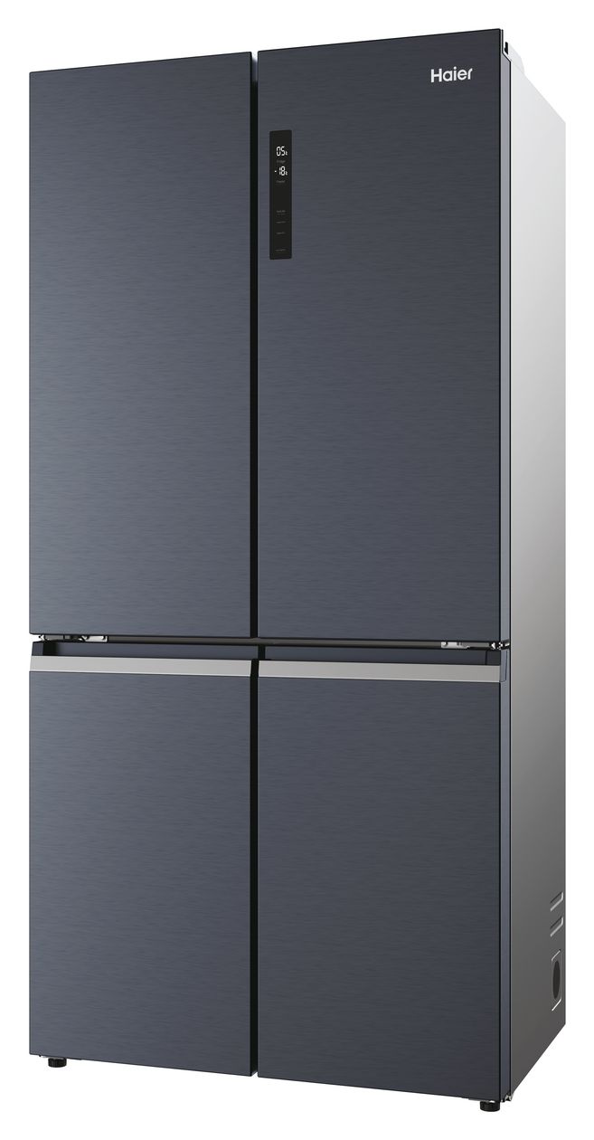 HCR5919ENMB Side-by-Side Kühl-/ Gefrierkombination 354 l / 174 l 329 kWh NoFrost 1900 mm x 908 mm  (Schwarz) 