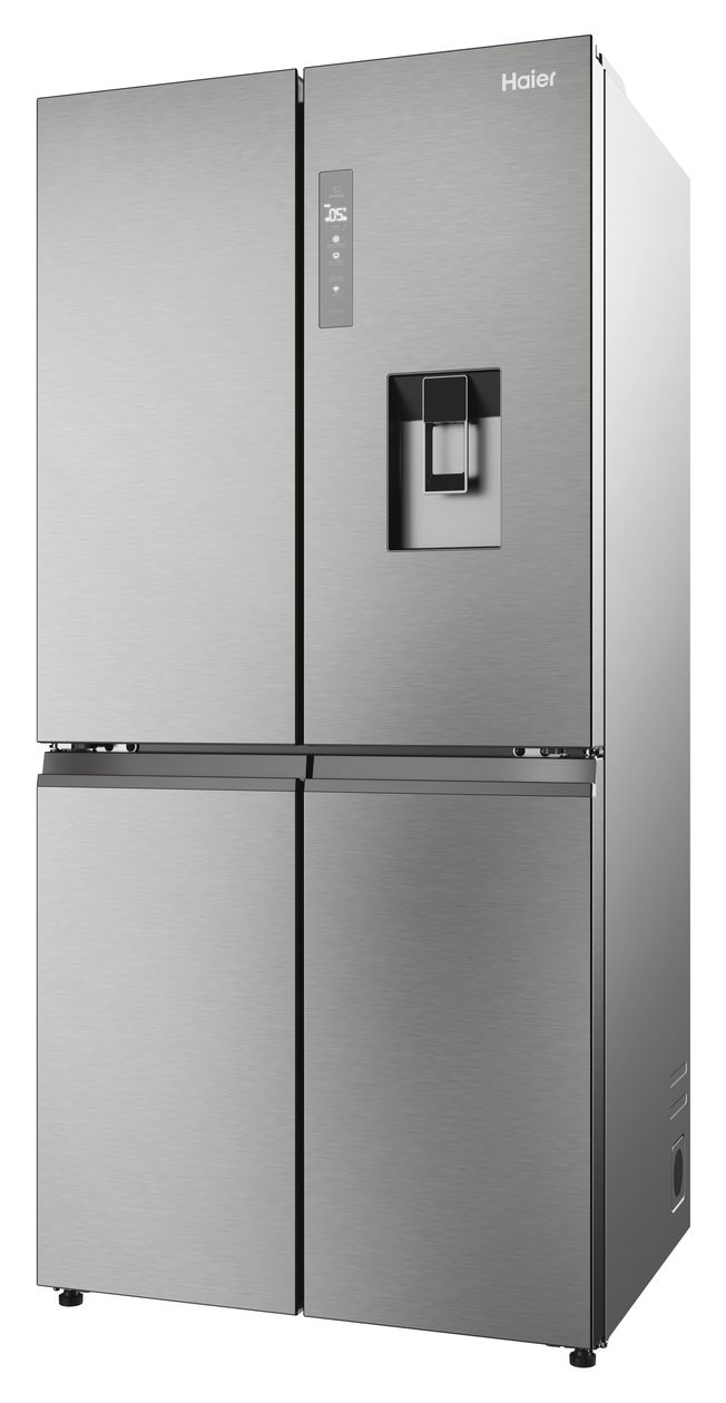 HCW58F18EHMP Side-by-Side Kühl-/ Gefrierkombination 319 l / 185 l 293 kWh NoFrost 1775 mm x 830 mm  (Platin, Edelstahl) 