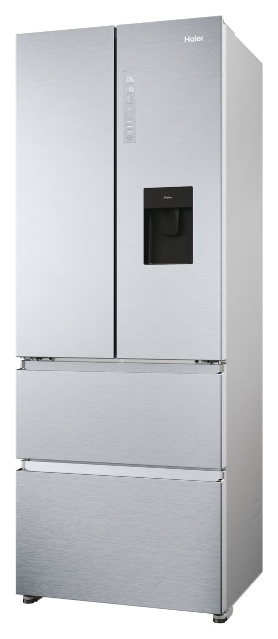 HFR5719EWMG Side-by-Side Kühl-/ Gefrierkombination 304 l / 140 l 298 kWh NoFrost 1900 mm x 700 mm  (Silber) 