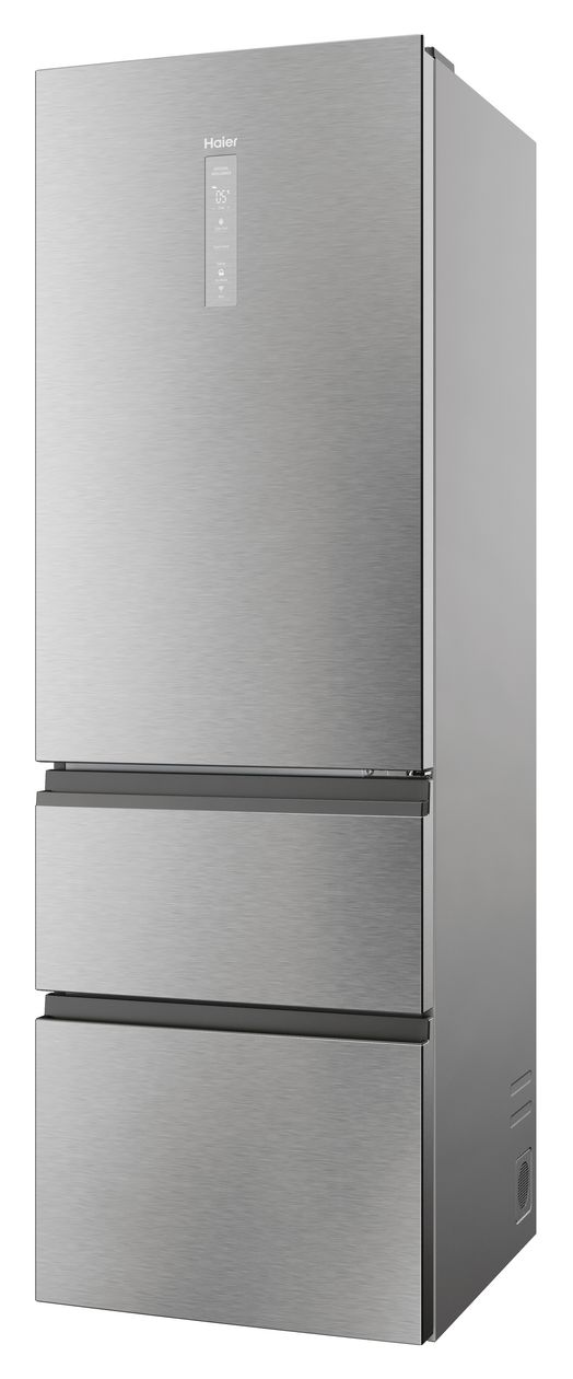 HTW5618DNMG 235 l / 125 l Kühl-Gefrierkombi freistehend NoFrost 217 kWh Jahr  (Silber) 