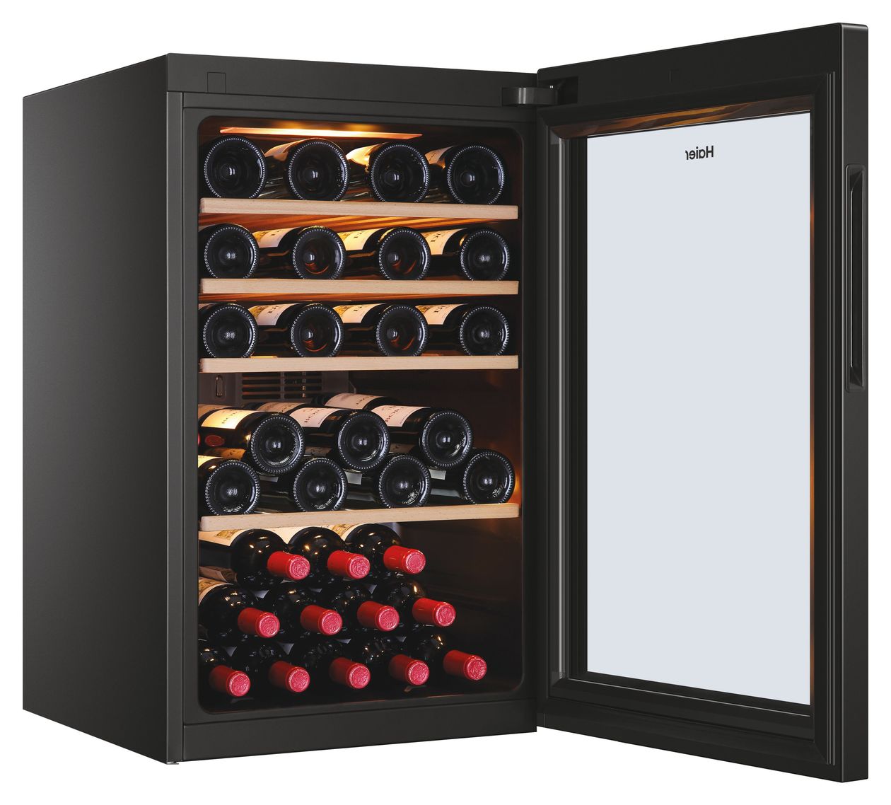 HWS49GAE Weinkühler Freistehend EEK: F 1 Zonen 49 Flasche(n) 