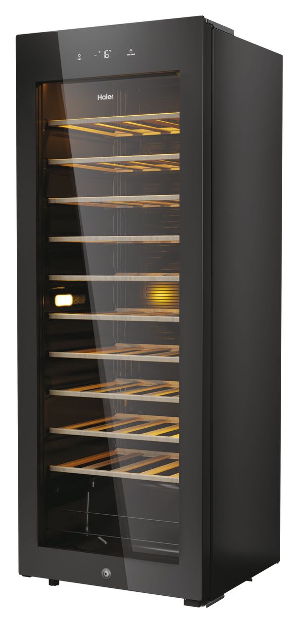 HWS58GGH1 Weinkühler Freistehend EEK: D 1 Zonen 58 Flasche(n) 