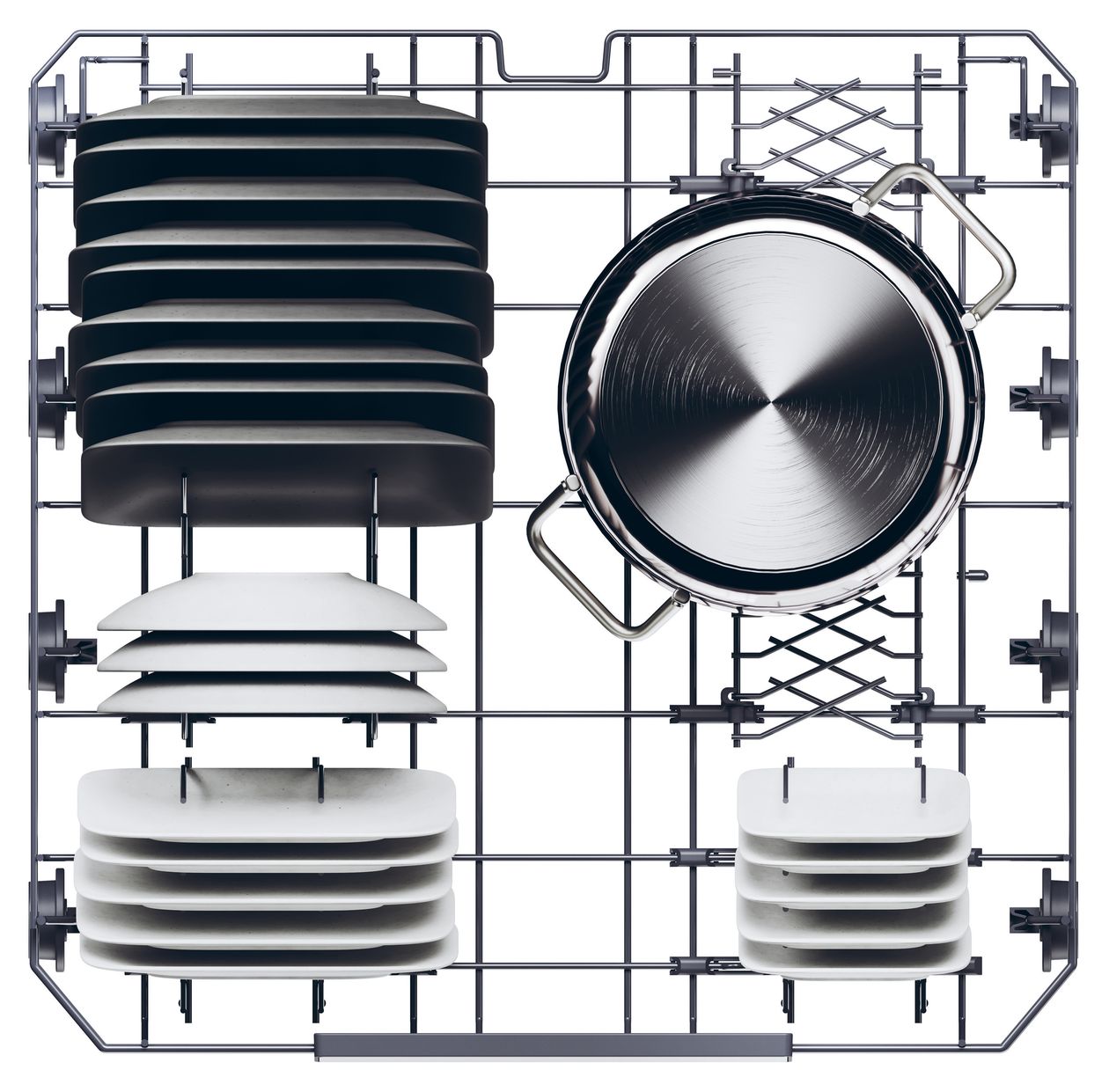 XS4B0M3SB-84 60 cm Geschirrspüler vollintegriert (ohne Front) Sehr leise 14 Maßgedecke Kondensations 