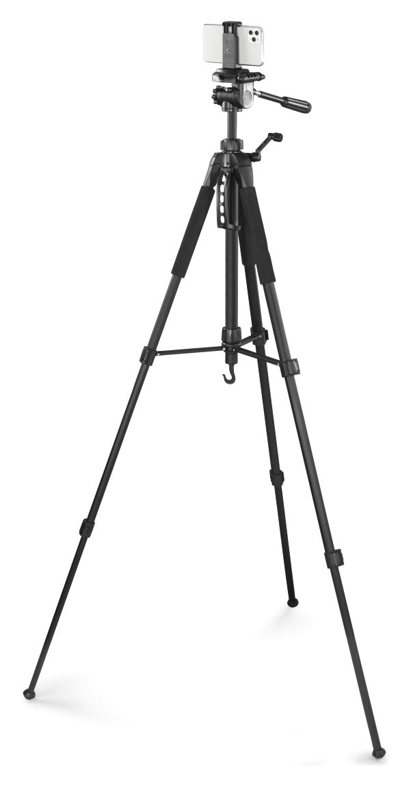 004491 Action Smart 165 3D 3 Bein(e) Stativ Smartphone-/Digital-Kamera  (Schwarz) 
