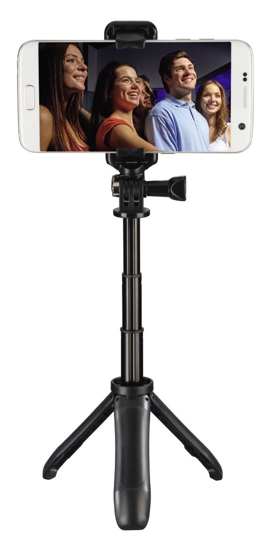 004621 Pocket Stativ Smartphone  (Schwarz) 