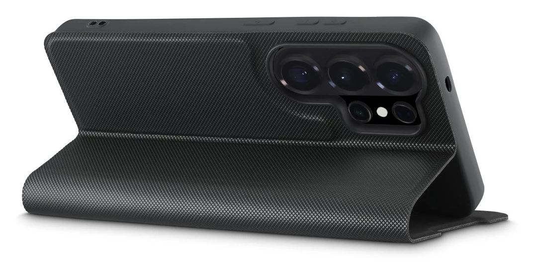 016021 Daily Protect Folio für Samsung Galaxy S26 Ultra  (Schwarz) 