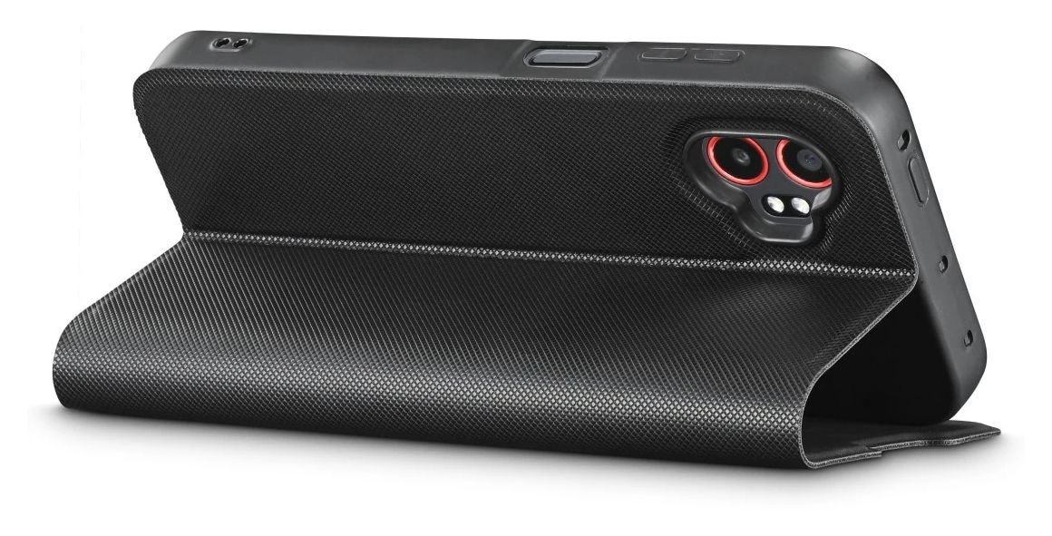 019077 Daily Protect Folio für Samsung Galaxy XCover 7 Pro  (Schwarz) 