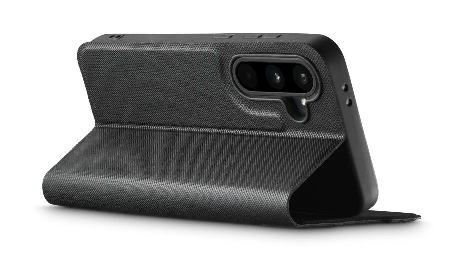 019655 Daily Protect Folio für Samsung Galaxy A36 5G  (Schwarz) 