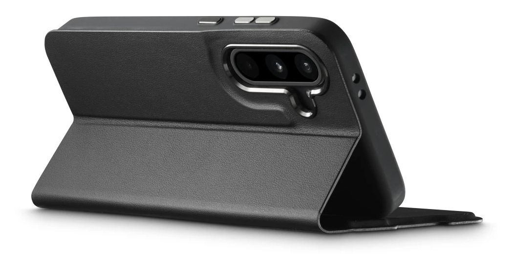 019656 Eco Premium Folio für Samsung Galaxy A36 5G  (Schwarz) 