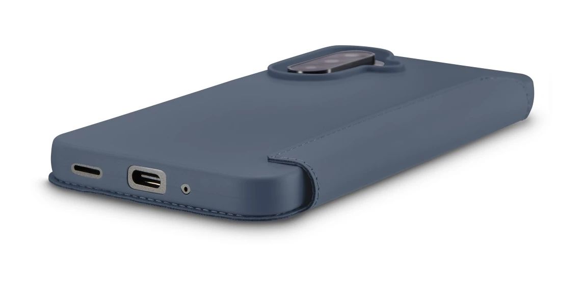 080228 Fantastic Feel Folio für Samsung Galaxy A27 5G  (Blau) 