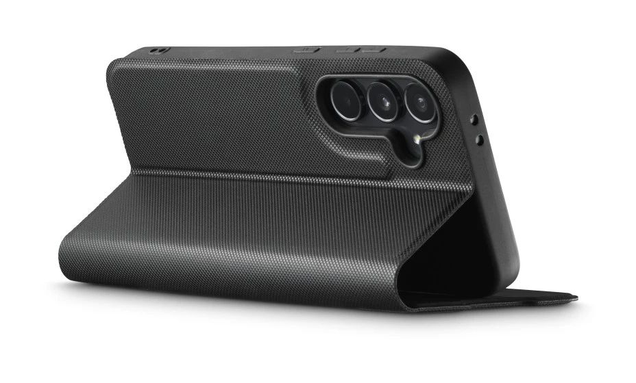 080439 Daily Protect Folio für Apple Galaxy S25 FE  (Schwarz) 