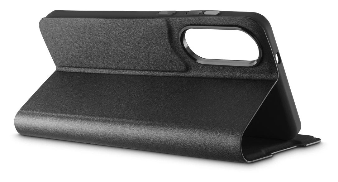 080545 Eco Premium Folio für Samsung Galaxy S25 Edge  (Schwarz) 