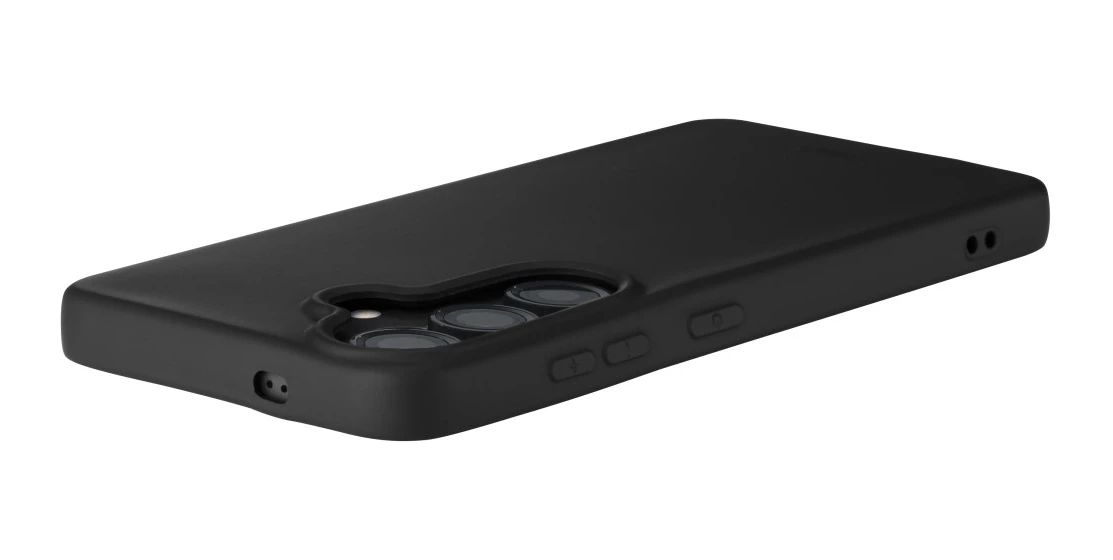 080563 Fantastic Feel Cover für Samsung Galaxy S25  (Schwarz) 