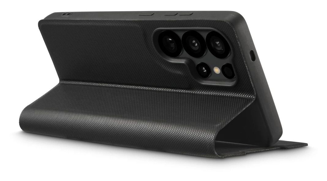 080578 Daily Protect Folio für Samsung Galaxy S25 Ultra  (Schwarz) 