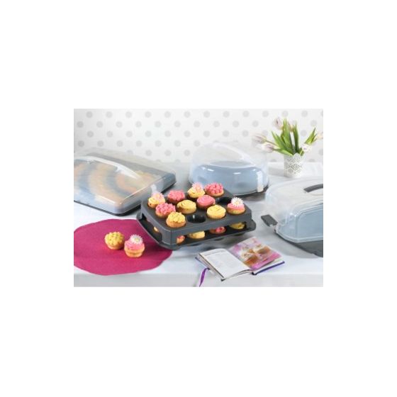 111497 Blechkuchen-Transportbox Rechteck 