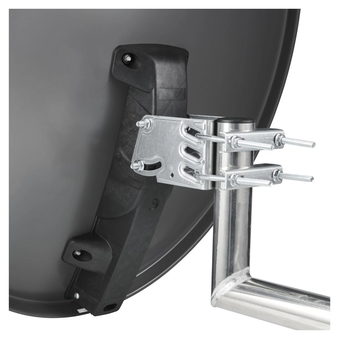 121780 80 cm Aluminium Sat-Spiegel  (Anthrazit) 