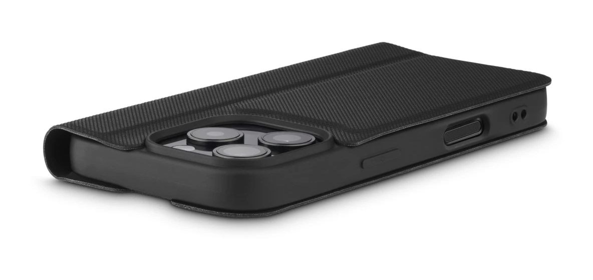 123762 Daily Protect Folio für Apple iPhone 16 Pro  (Schwarz) 