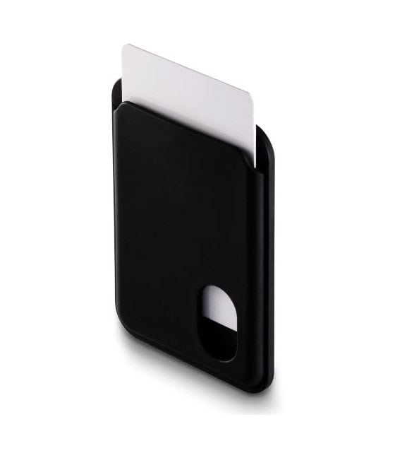 123773 Fantastic Feel Kartenhalter für Apple iPhone 12/13/14/15/16  (Schwarz) 