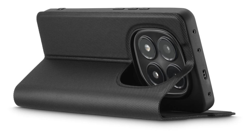 137999 Daily Protect Folio für Xiaomi Redmi Note 14 Pro 5G  (Schwarz) 