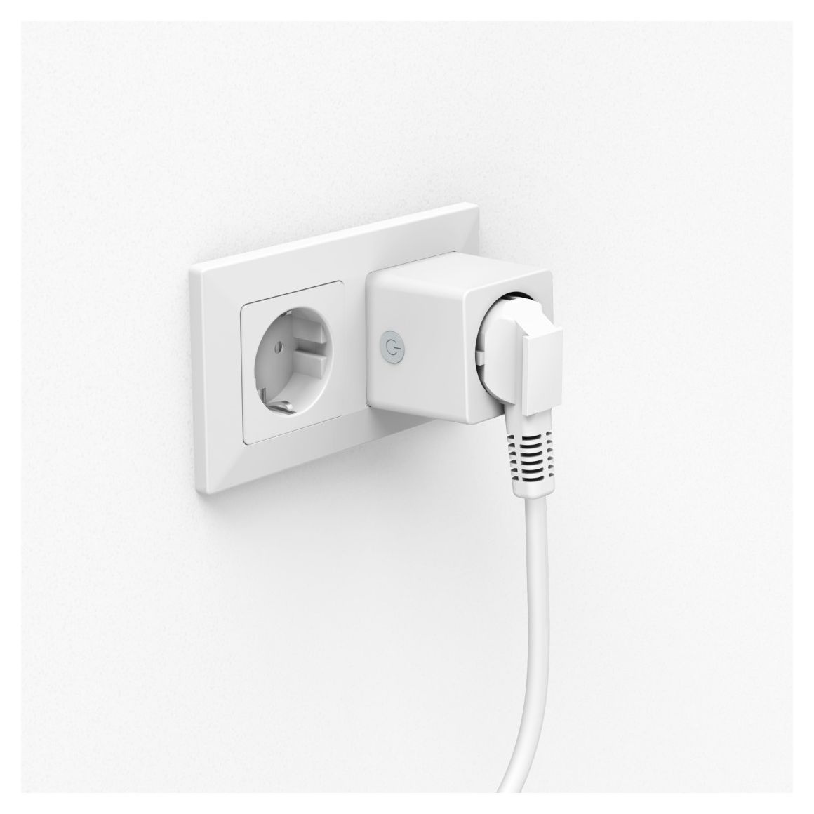 176575 WLAN-Steckdose "Mini", mit Stromverbrauchsmesser, per Sprache/App steuern 