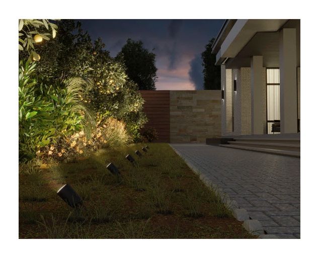 176630 LED Intelligente Gartenbeleuchtung Multi AC 