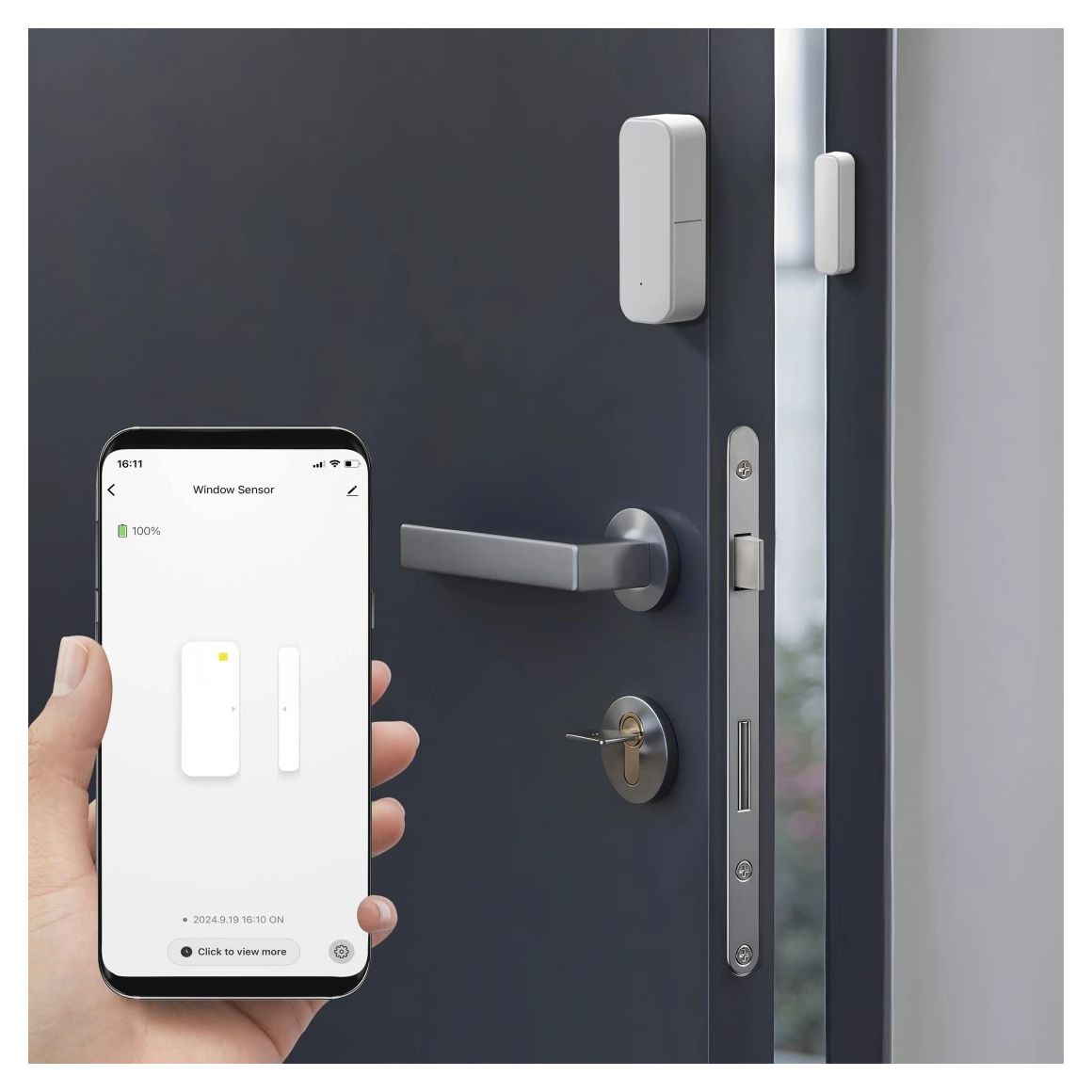 176696 Fenstersensor   (Weiß) 
