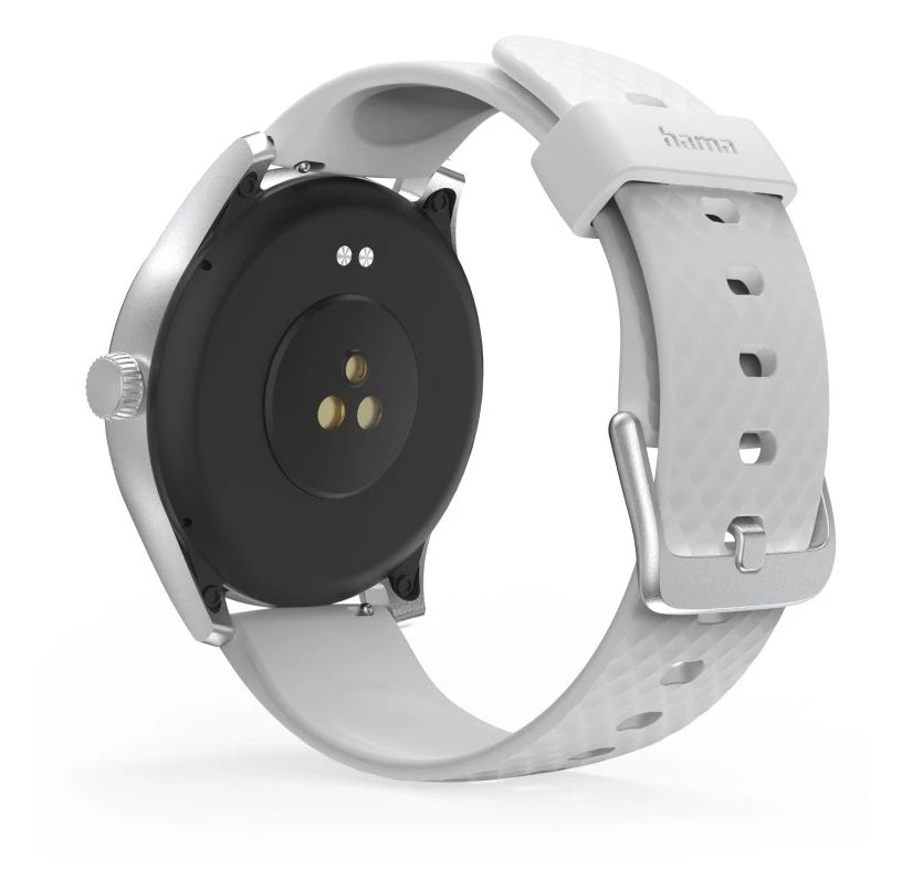 178617 5010 Digital 46 mm Smartwatch Rund IP68  (Silber) 