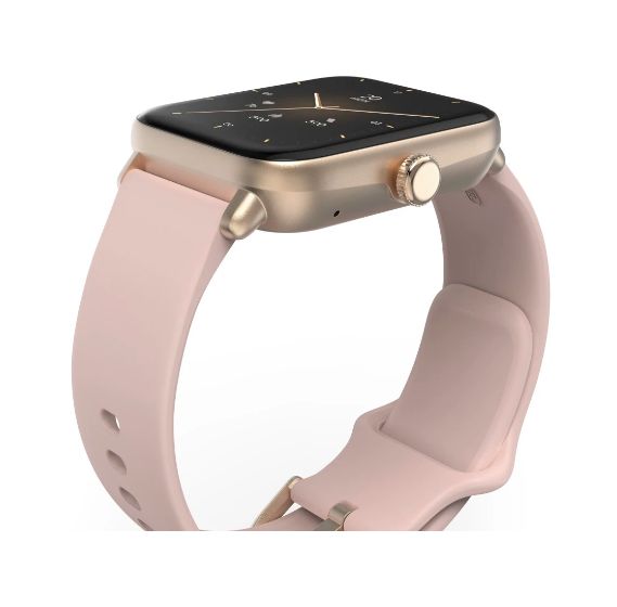 178620 6010 Digital 44 mm Smartwatch Quadratisch IP68 168 h  (Rose, Roségold) 
