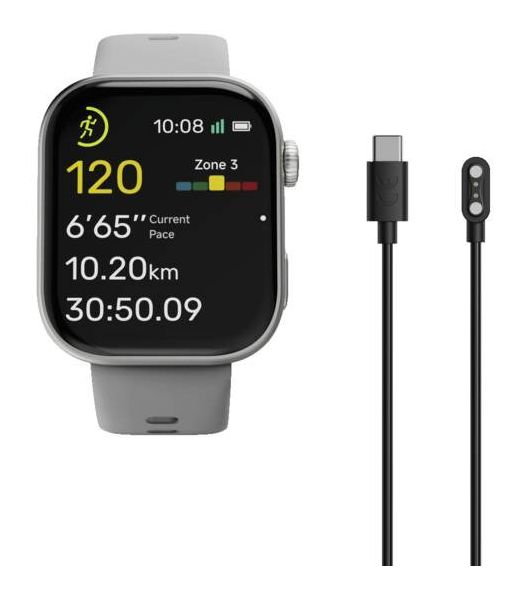 178692 7050 45 mm Smartwatch Quadratisch IP68  (Silber) 