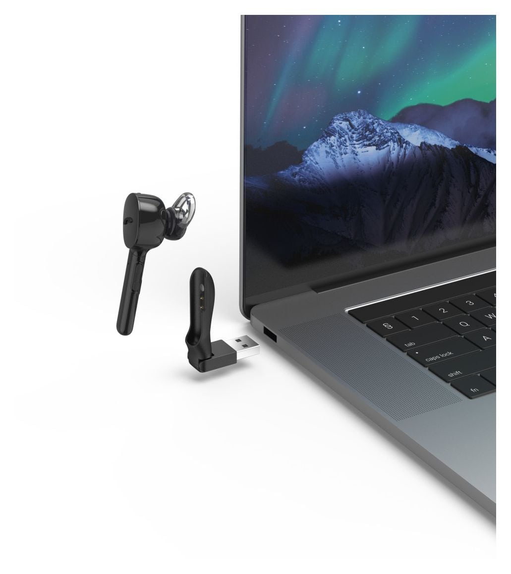 184149 MyVoice1300 In-Ear Bluetooth Kopfhörer kabellos  (Schwarz) 