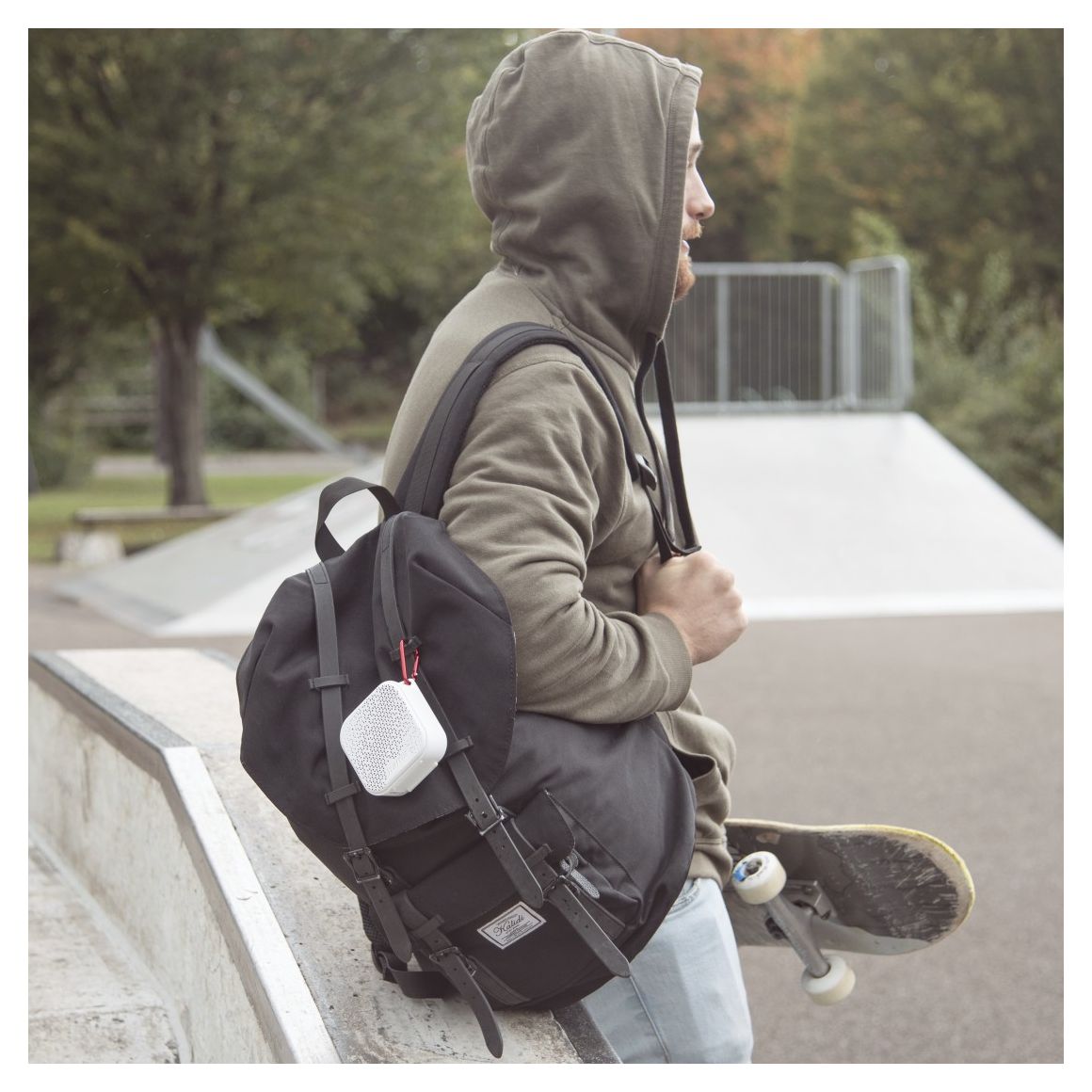 188225 Pocket 3.0 3,5 W Bluetooth Lautsprecher IP67 Laufzeit bis 14 h  (Weiß) 