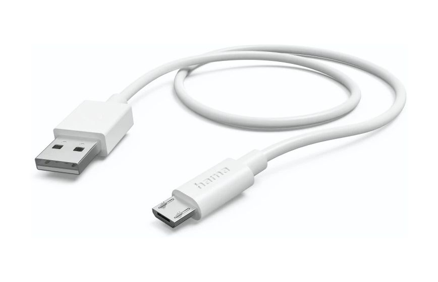 201729 0,48 Gbit/s Micro-USB B auf USB A Weiblich 0,75 m  (Schwarz, Weiß) 