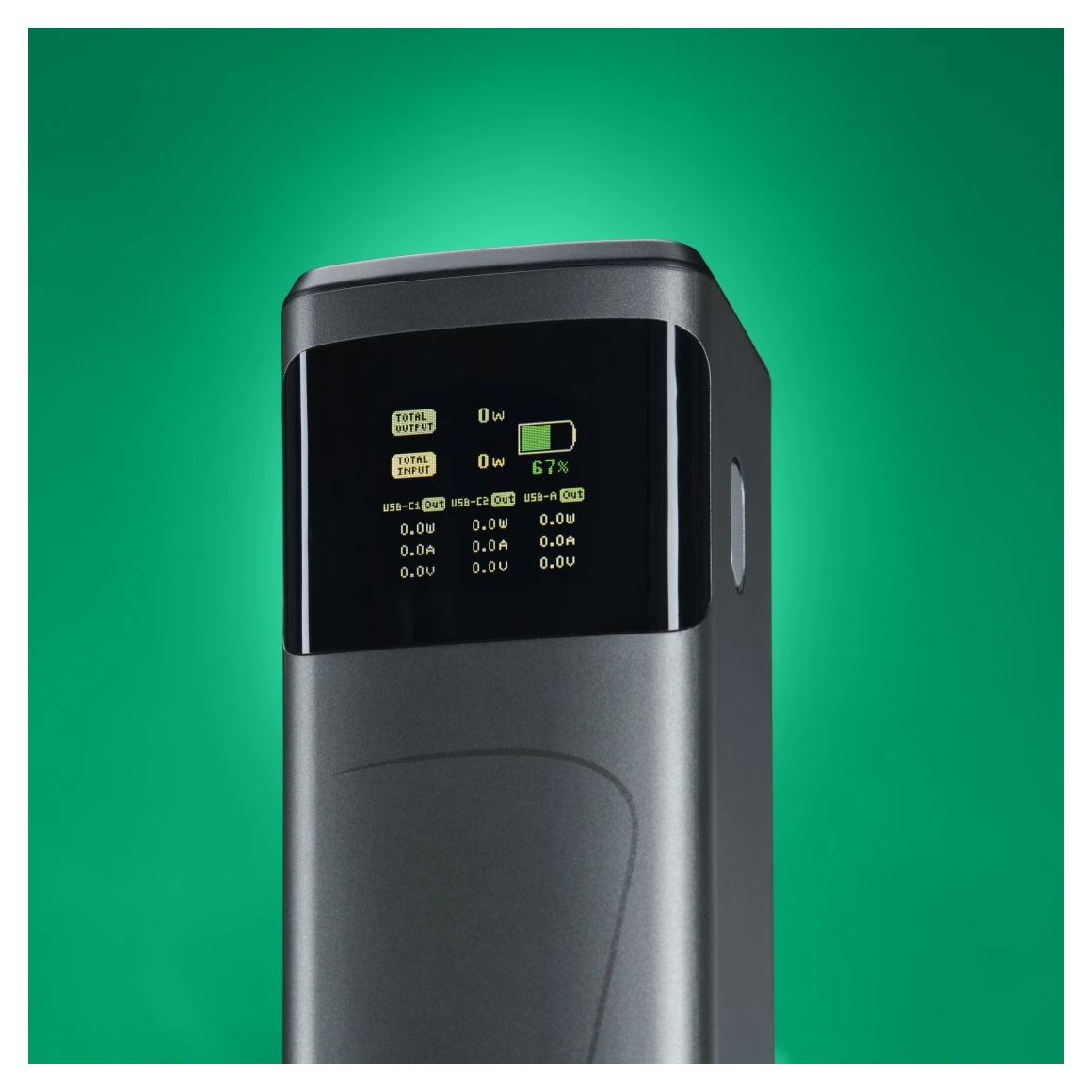 201742 Power Pack High Power 24000 mAh Powerbank USB Typ-C  (Grau) 