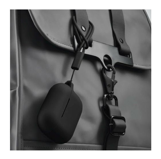 210911 Fantastic Feel Schutzhülle AirPods 1st Gen.  (Schwarz) 